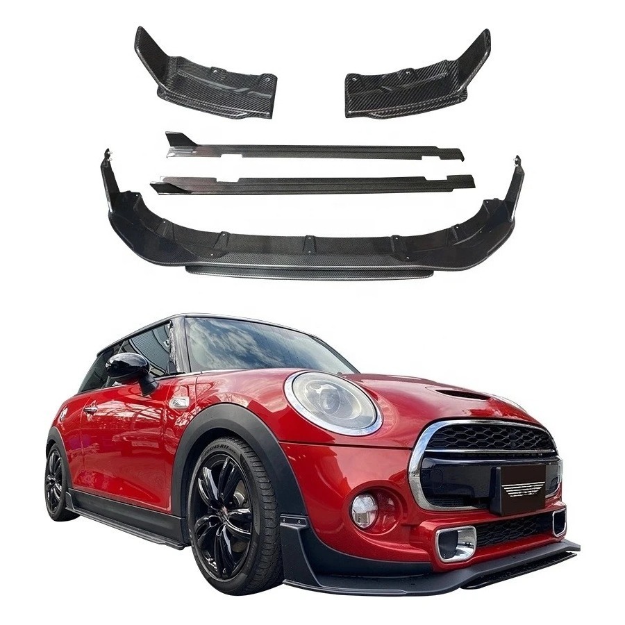 Carbon Fiber Body Kit MINI  S F56 F57 LCI Front Lip Side Skirts Rear Diffuser Car Accessories